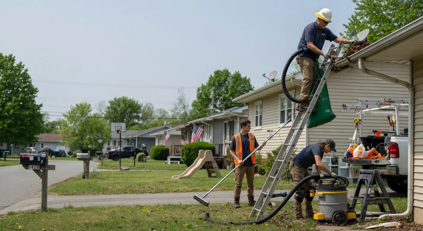 Gutter Installation in Lewistown, IL near me
